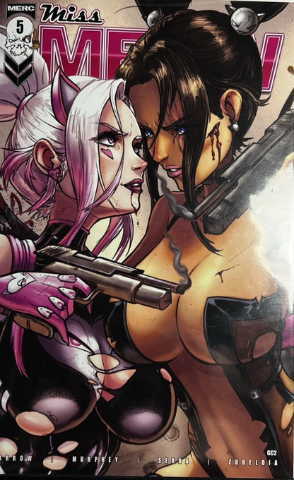 MISS MEOW #5 DRAX G Virgin Close Up VARIANT LIMITED EDITION TO 40 COPIES MERC