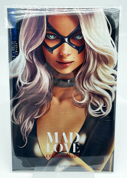 Mad Love #1 BLACK CAT IVAN TALAVERA DOUBLE METAL COVER LIMITED EDITION #10/10