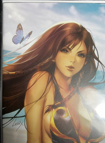 STREET FIGHTER MASTERS #1 CHUN-LI VIRGIN LEIRIX LI  ARTGERM LTD #115/333 COA