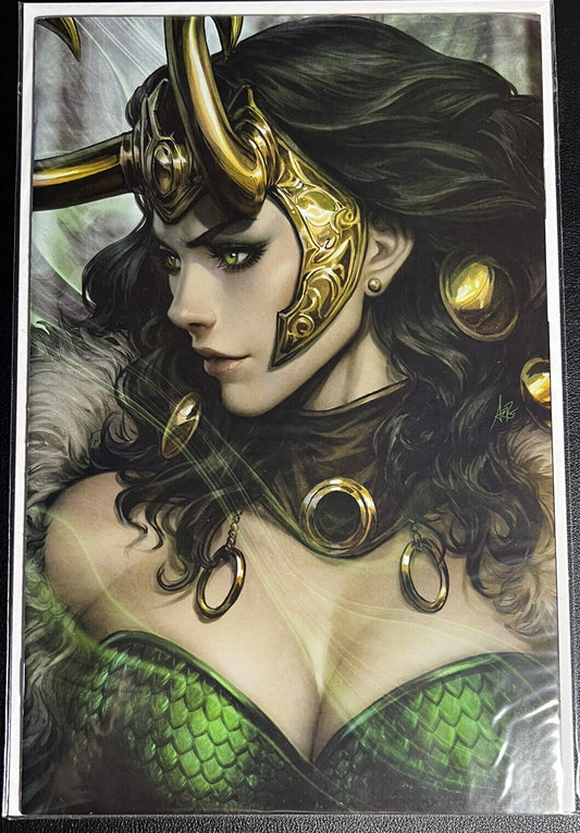 Loki #1 STANLEY ARTGERM Virgin 1:100 Ratio AVENGERS MARVEL COMICS