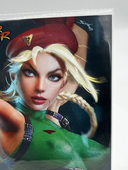 Power Hour #1 Cammy Street Fighter SHIKARII Close Up LIMITED EDITION 200 COPIES