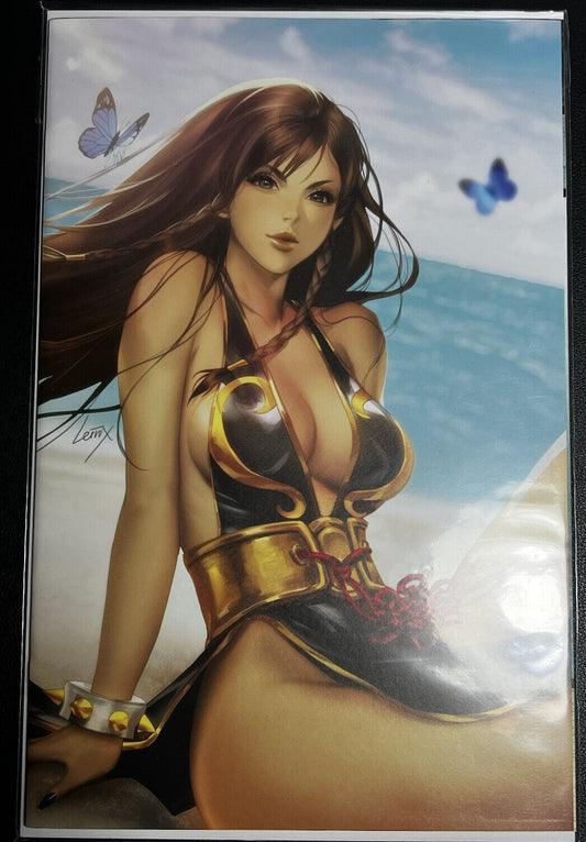 STREET FIGHTER MASTERS #1 CHUN-LI VIRGIN LEIRIX LI  ARTGERM LTD #115/333 COA