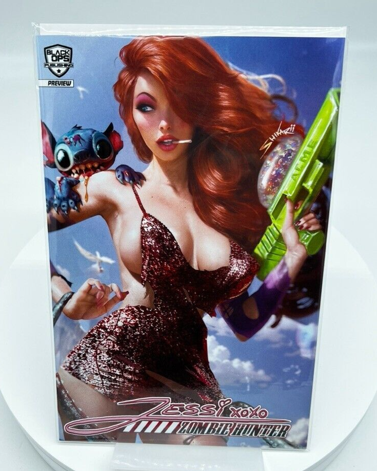 Jessi Zombie Witch Hunter Jessica Rabbit Stitch Shikarii Limited Edition 375