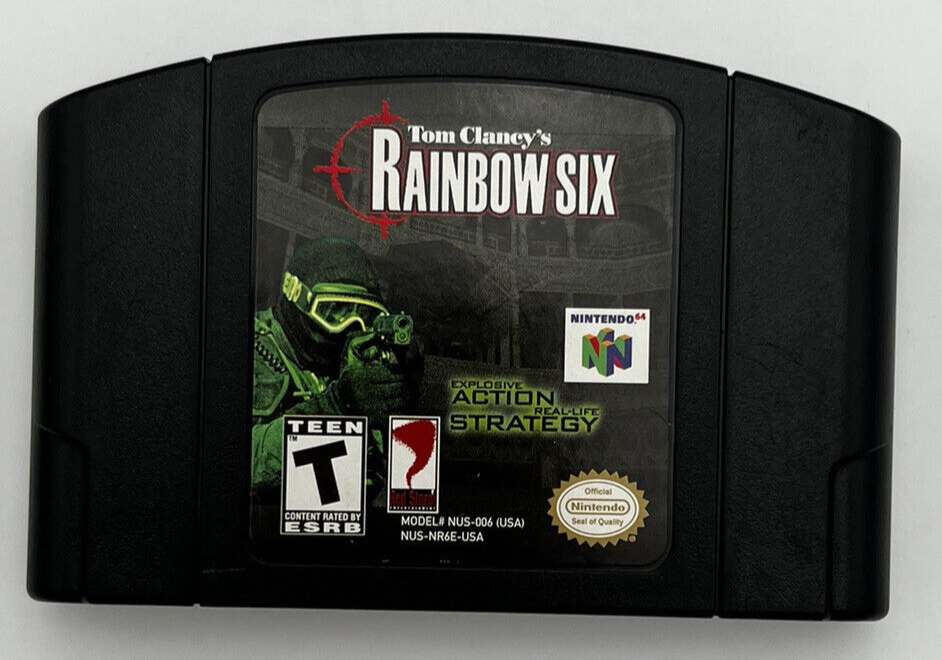 Tom Clancy's Rainbow Six N64 Nintendo 64 Complete In Box RETRO CIB VIDEO GAME