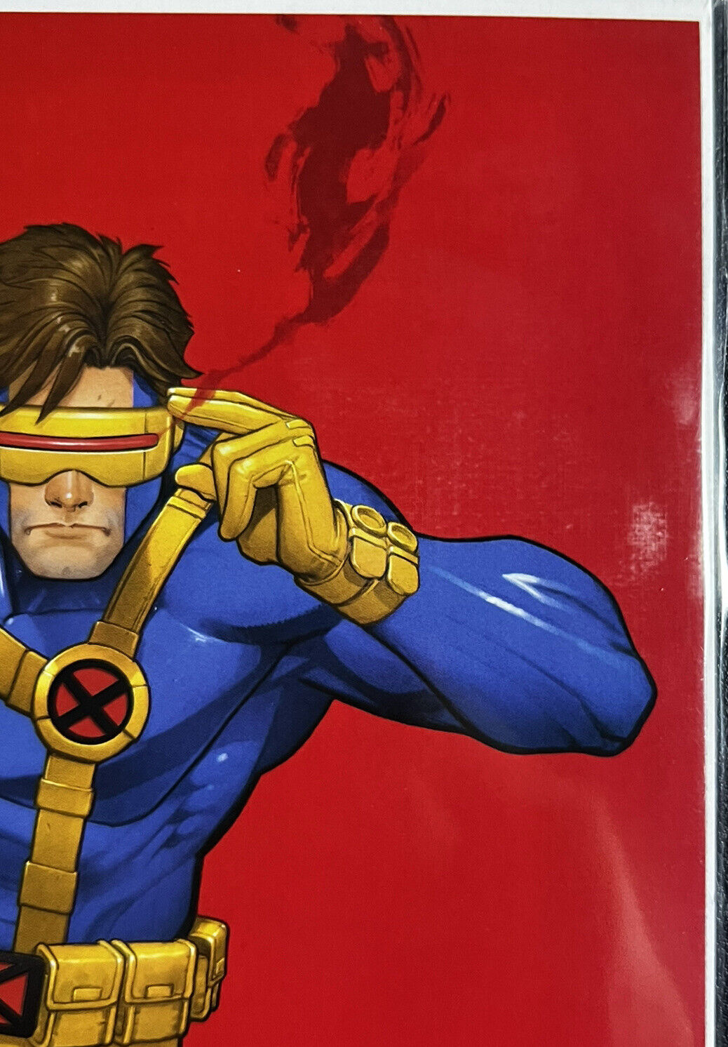 X-MEN #4 DAVID NAKAYAMA VIRGIN 5 YEAR ANNIVERSARY CYCLOPS X-MEN