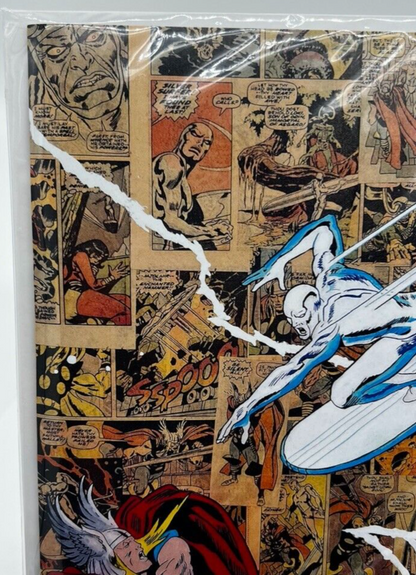 THOR SILVER SURFER Compendium #1 Slabulous Kyle Willis VIRGIN SIGNED LTD #39/75