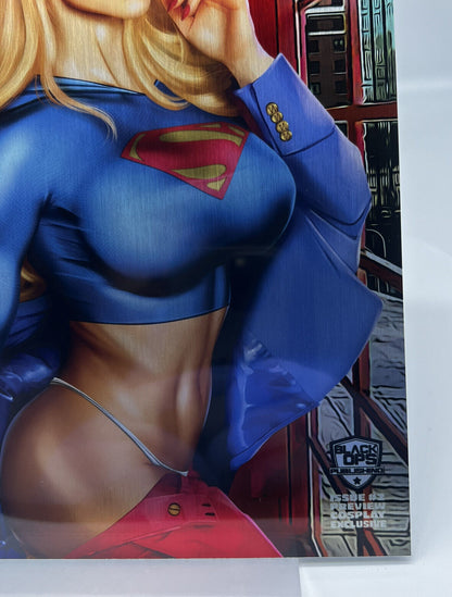 POWER HOUR 2 SUPER GIRL FERNANDO ROCHA METAL CVR LIMITED EDTN #1/10 FIRST PRINT