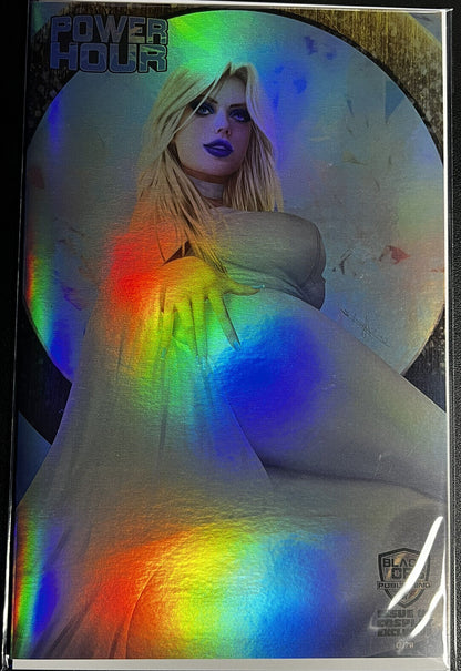 Power Hour 1 Ice Queen SIDNEY AUGUSTO FOIL LIMITED #13/20 COPYS Emma Frost X-Men