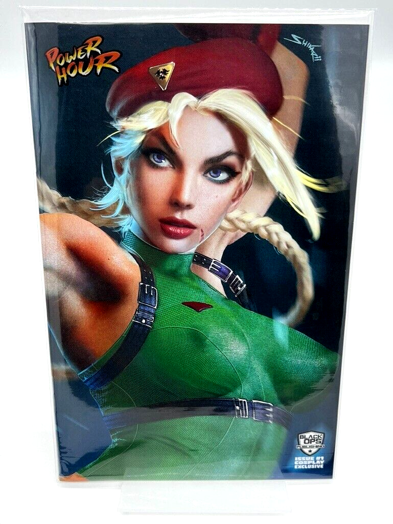 Power Hour #1 Cammy Street Fighter SHIKARII Close Up LIMITED EDITION 200 COPIES