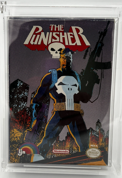 The Punisher Nintendo NES COMPLETE IN BOX CIB RETRO VIDEO GAME FRANK CASTLE