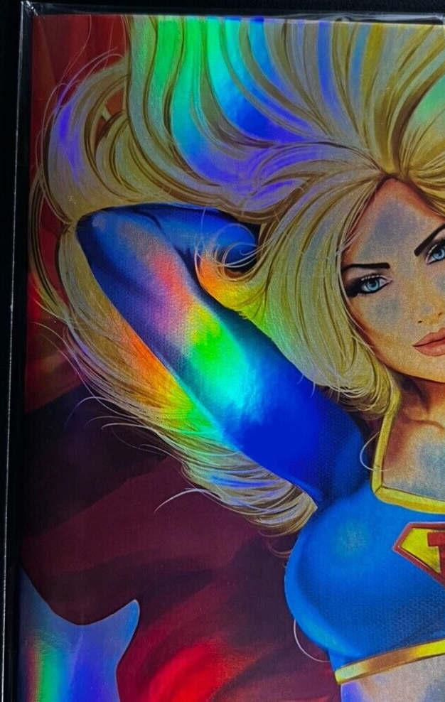 M HOUSE SUPERWOMAN FERNANDO ROCHA FOIL LIMITED EDITION 20 COPIES MELINDAS COMICS