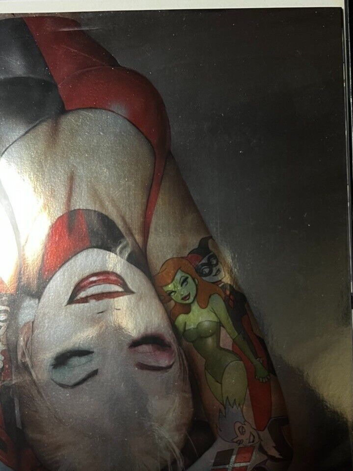 HARLEY QUINN 23 NATHAN SZERDY VIRGIN FOIL TATTOOS DC COMIICS SUCIDE SQUAD