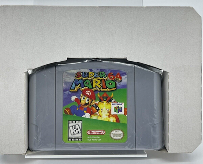 Super Mario 64 Nintendo 64 N64 Complete In Box CIB VIDEO GAME EXCELLENT CLEAN