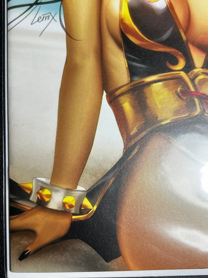 STREET FIGHTER MASTERS #1 CHUN-LI VIRGIN LEIRIX LI  ARTGERM LTD #115/333 COA