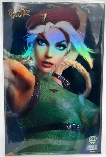 Power Hour#1 Cammy Street Fighter SHIKARII FOIL Close Up LIMITED EDITION #19/20