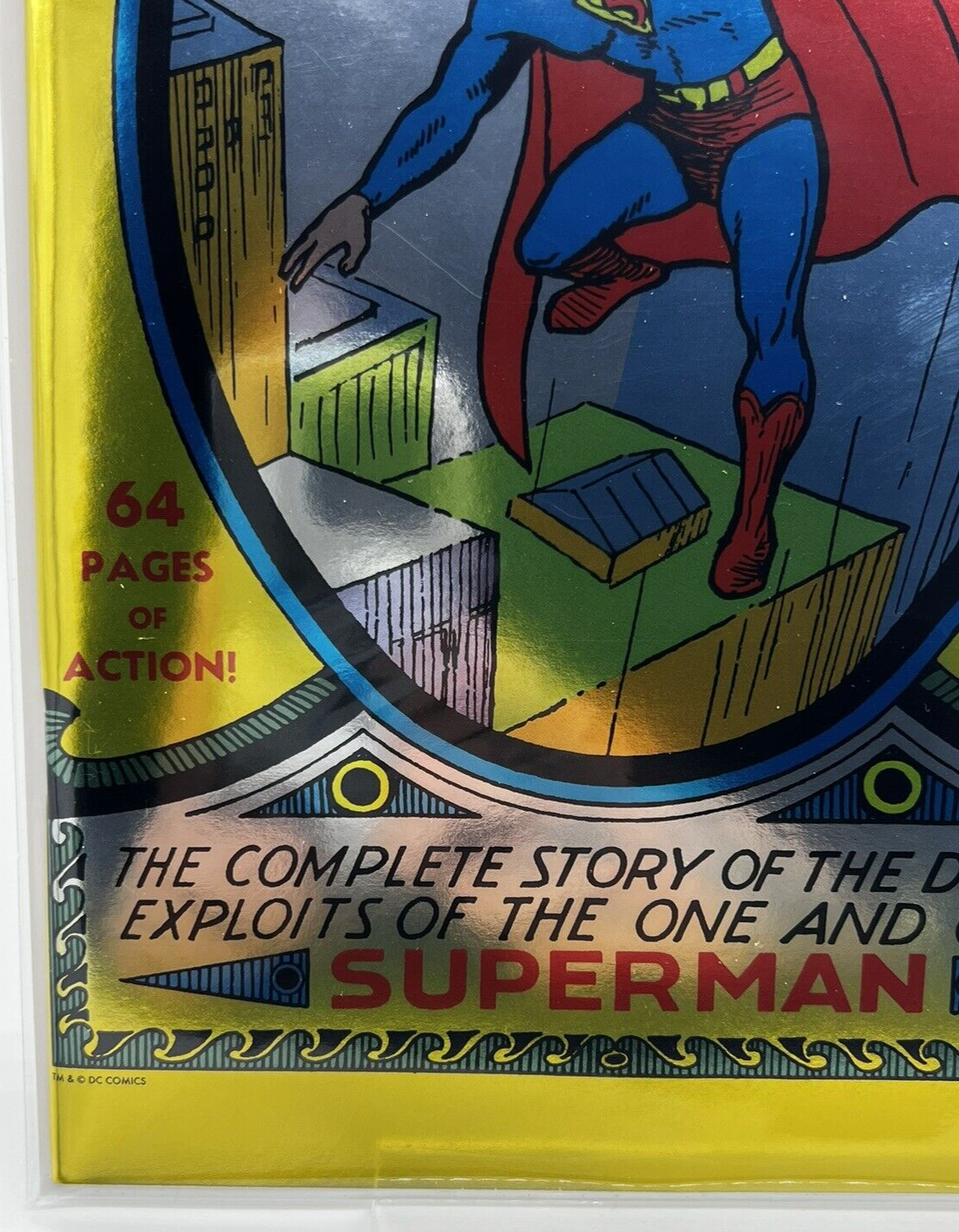 SUPERMAN #1 FACSIMILE EDITION SDCC FOIL VARIANT LIMITED TO 1200