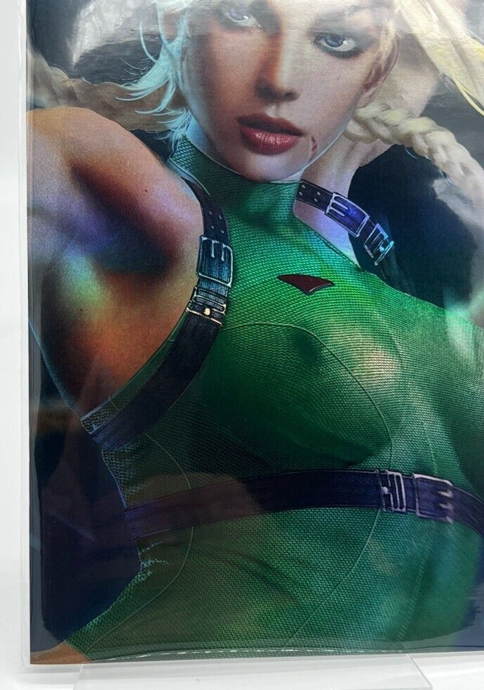 Power Hour#1 Cammy Street Fighter SHIKARII FOIL Close Up LIMITED EDITION #19/20