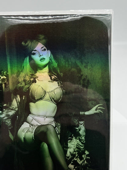 Mad love POISON IVY  Angelina Chernyak VIRGIN FOIL LIMITED PUBLISHER #5 Of 5