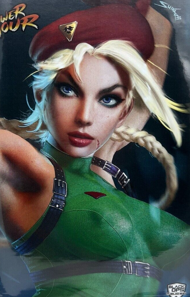 Power Hour #1 Cammy Street Fighter SHIKARII Close Up LIMITED EDITION 200 COPIES