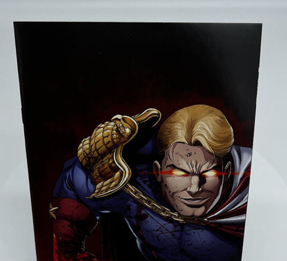 The Boys #1 Homelander  Sajad Shah SIGNED VIRGIN LIMITED EDITION 250 COPIES NYCC