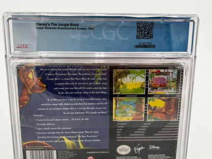 The Jungle Book Super Nintendo SEALED GRADED CGC 7.5 NEW RETRO VIDEO GAME