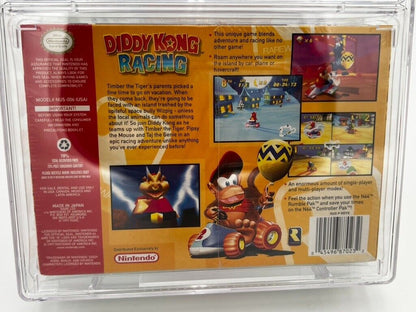 Diddy Kong Racing VIDEO GAME Nintendo 64 SEALED GRADED 6.5 CGC NEW N64