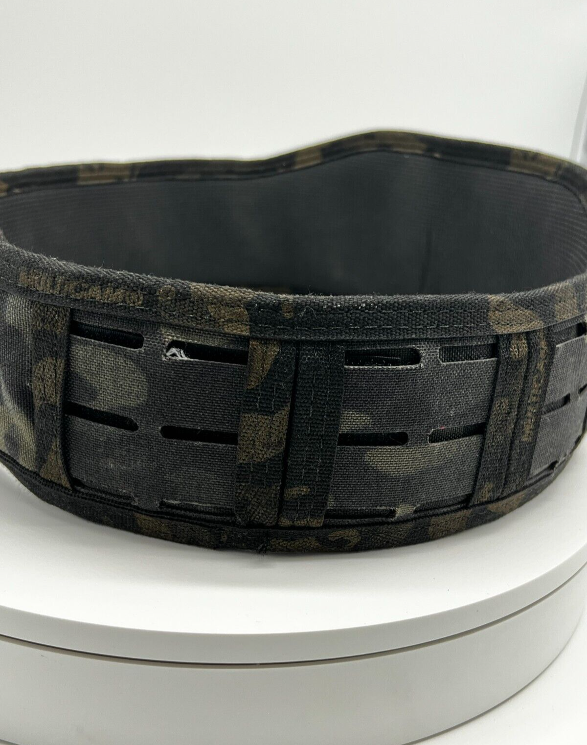 HIGH SPEED GEAR MULTICAM BLACK BATTLE BELT MEDIUM HSGI