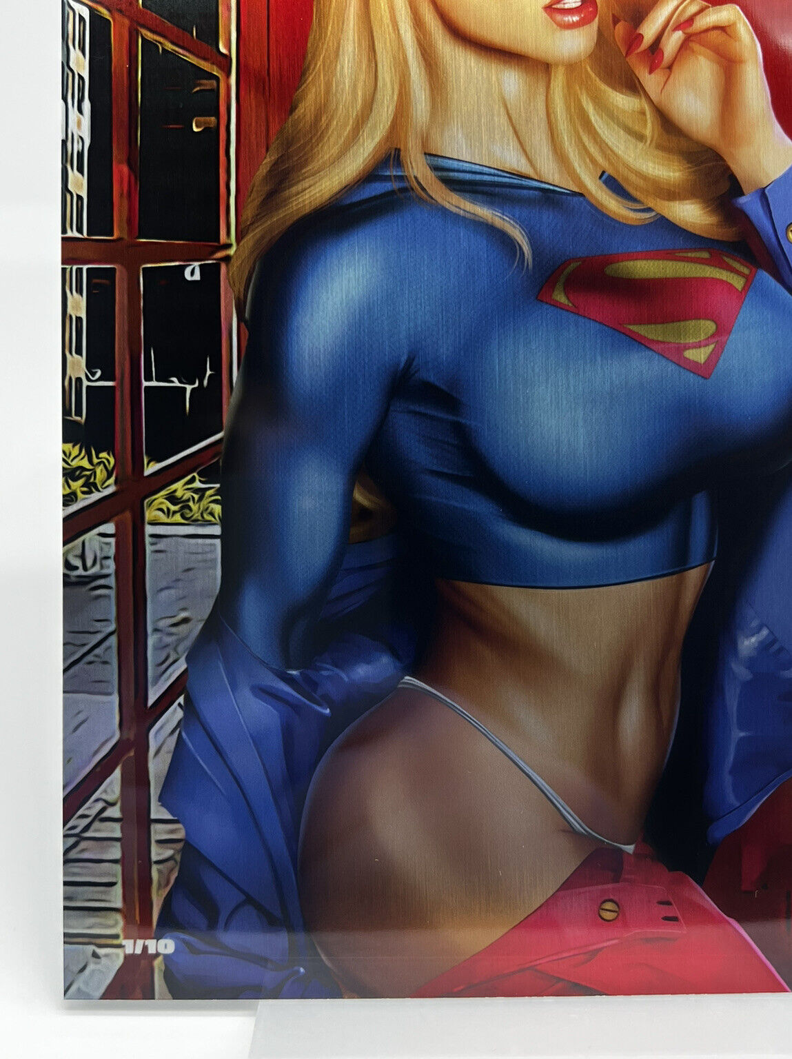 POWER HOUR 2 SUPER GIRL FERNANDO ROCHA METAL CVR LIMITED EDTN #1/10 FIRST PRINT