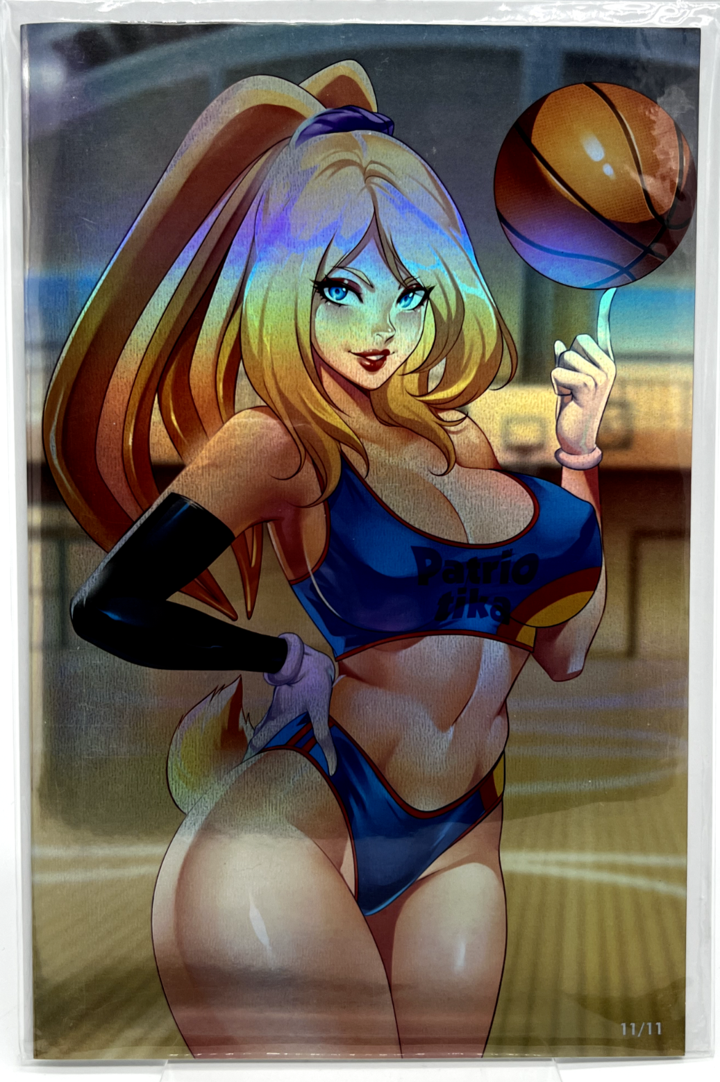 PATRIOTIKA UNITED #1 SPACE JAM LOLA BUNNY LENA DAI FOIL LIMITED EDITION #11/11