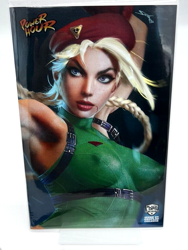 Power Hour #1 Cammy Street Fighter SHIKARII Close Up LIMITED EDITION 200 COPIES