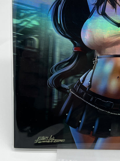 M House Final Fantasy Tifa Lockhart FERNANDO ROACHA VIRGIN FOIL LIMITED 20