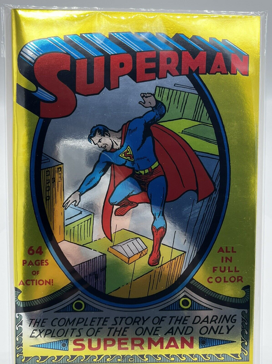 SUPERMAN #1 FACSIMILE EDITION SDCC FOIL VARIANT LIMITED TO 1200