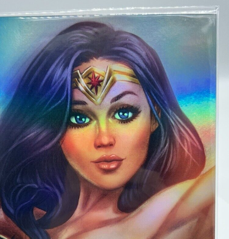 M House Wonder Woman Alfret Le Foil Virgin LIMITED EDITION 20 COPIES MELINDAS