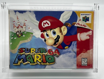 Super Mario 64 Nintendo 64 N64 Complete In Box CIB VIDEO GAME EXCELLENT CLEAN