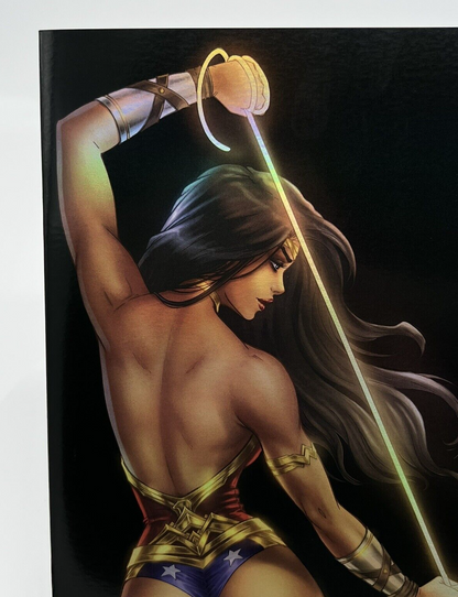 POWER HOUR #1 WONDER WOMAN DAWN MCTEIGUE VIRGIN FOIL LIMITED EDITION #9/10