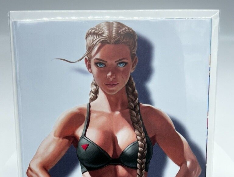 STREET FIGHTER SWIMSUIT SPECIAL 1 CAMMY WHITE BKGRND IVAN TALAVERA  LTD #55/300