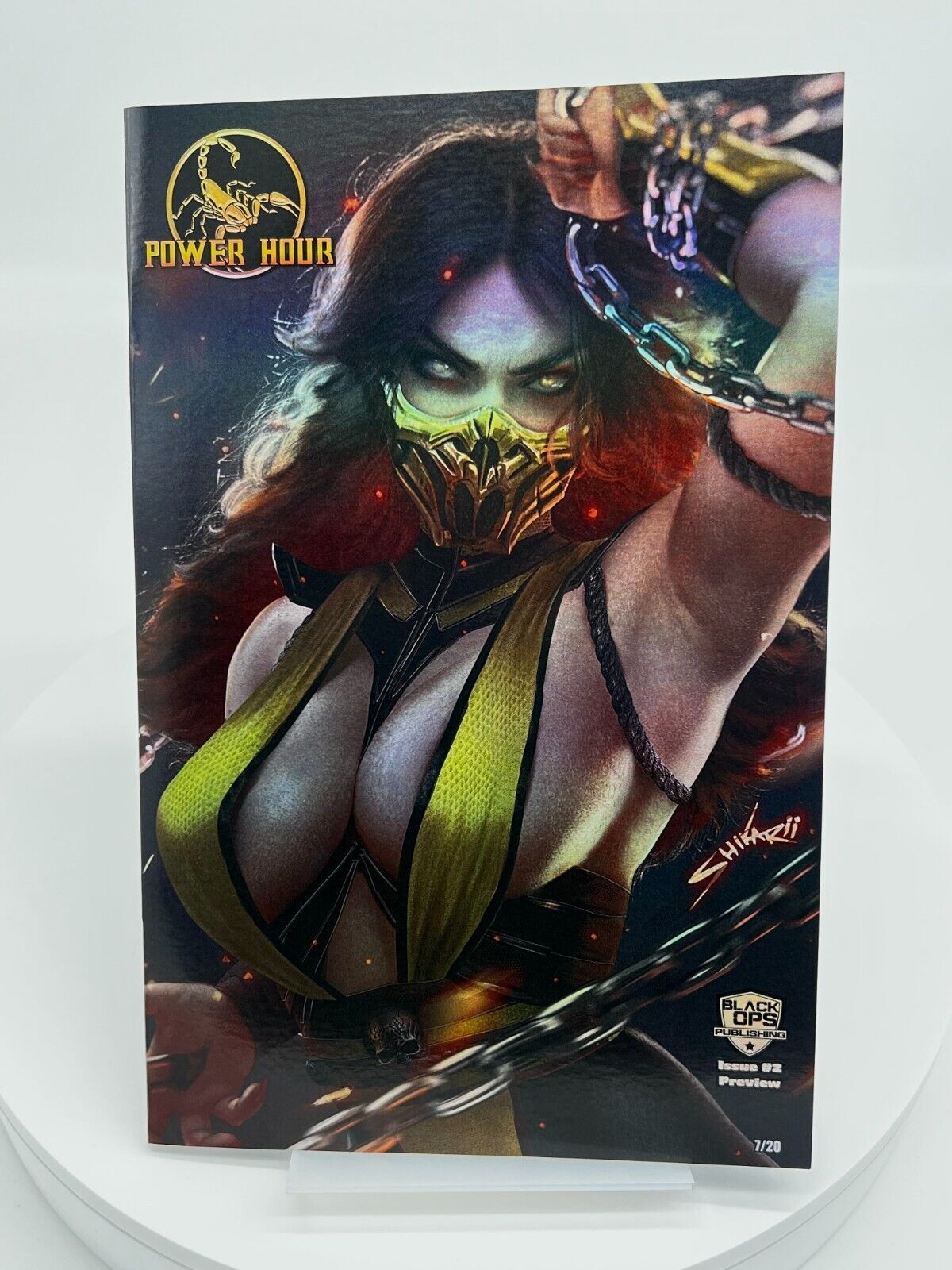 Power Hour Scorpiona Shikarii Preview FOIL LIMITED EDITION #7/20 Mortal Kombat