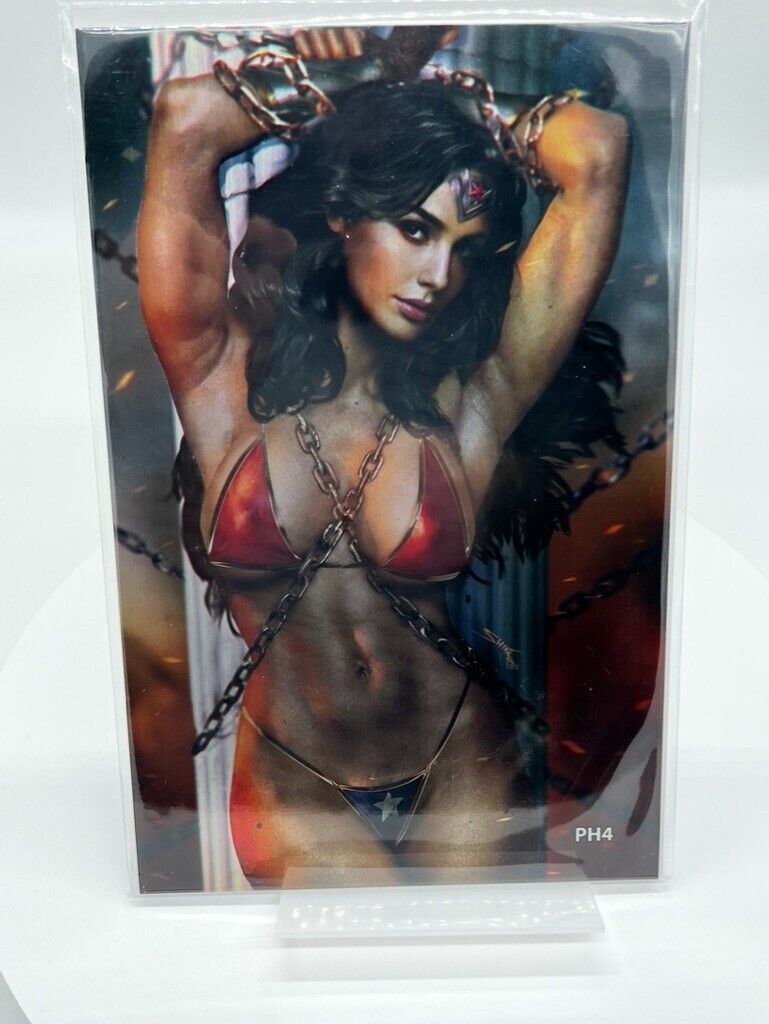 POWER HOUR WONDER WOMAN SHIKARII VIRGIN METAL LIMITED EDITION AP #4/5 COPIES