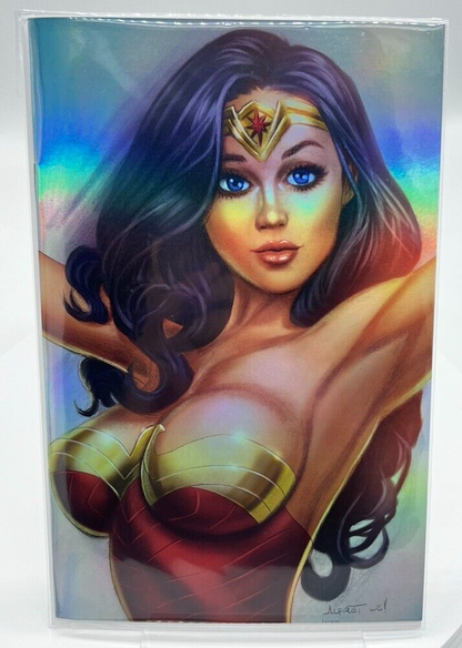 M House Wonder Woman Alfret Le Foil Virgin LIMITED EDITION 20 COPIES MELINDAS