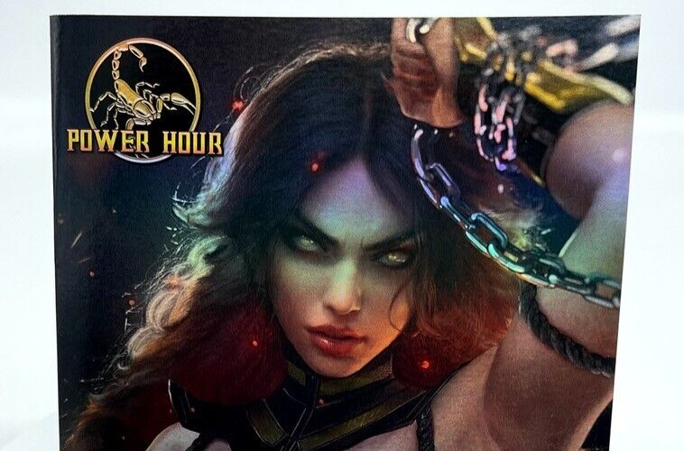 Power Hour Scorpiona Shikarii Preview FOIL LIMITED EDITION #7/20 Mortal Kombat