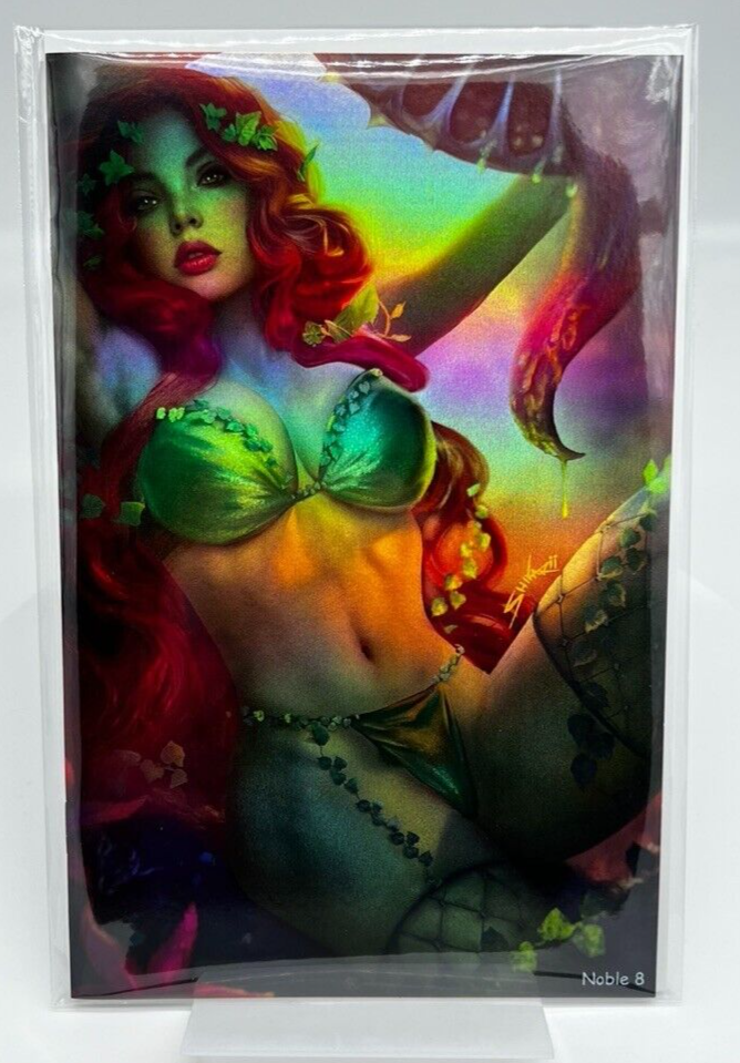 Totally Rad Poison Ivy Shikarii FOIL LIMITED EDITION ARTIST PROOF NOBLE #8/10