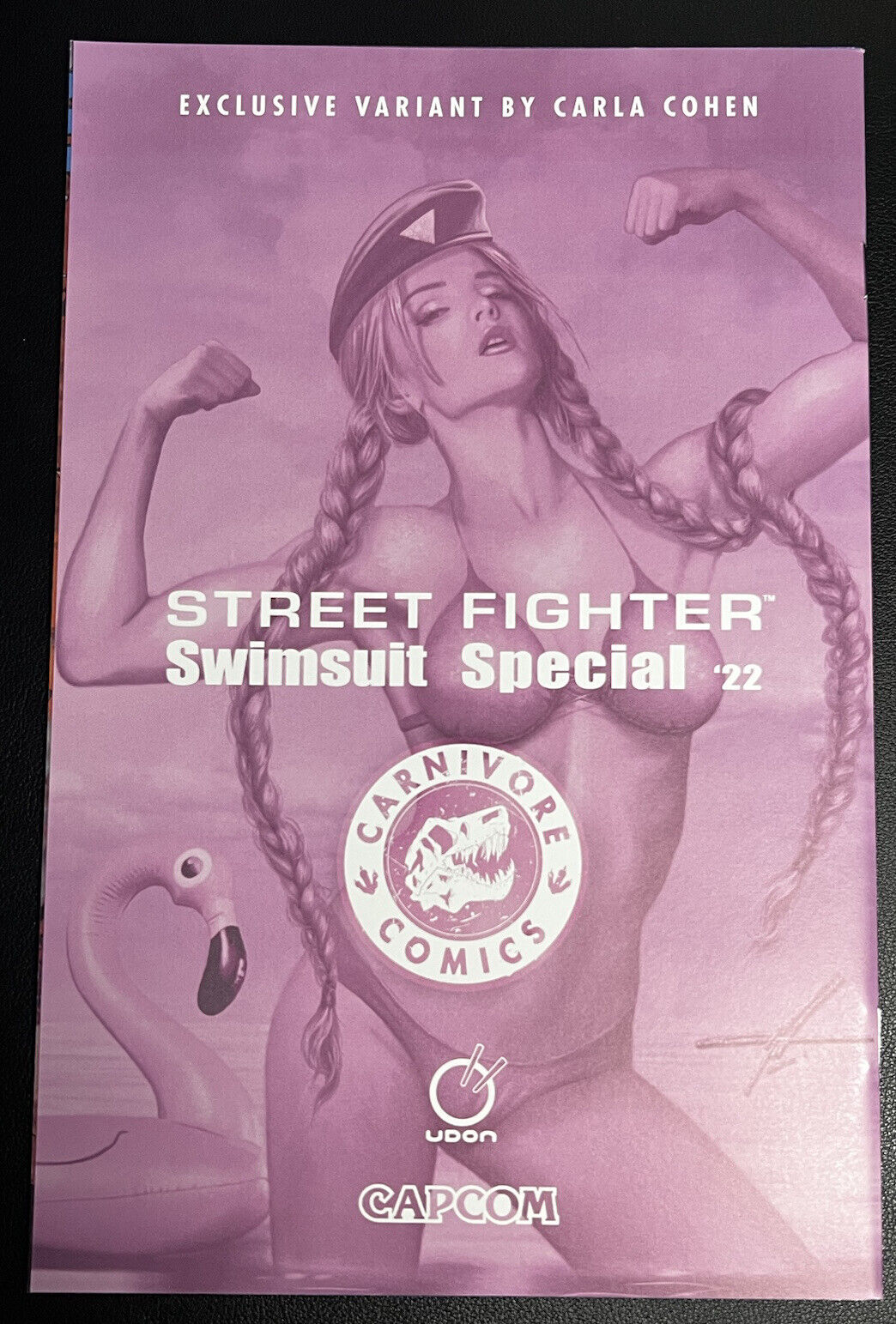 Street Fighter Swimsuit Special #1 Cammy Carla Cohen Virgin LIMITED EDITION 400