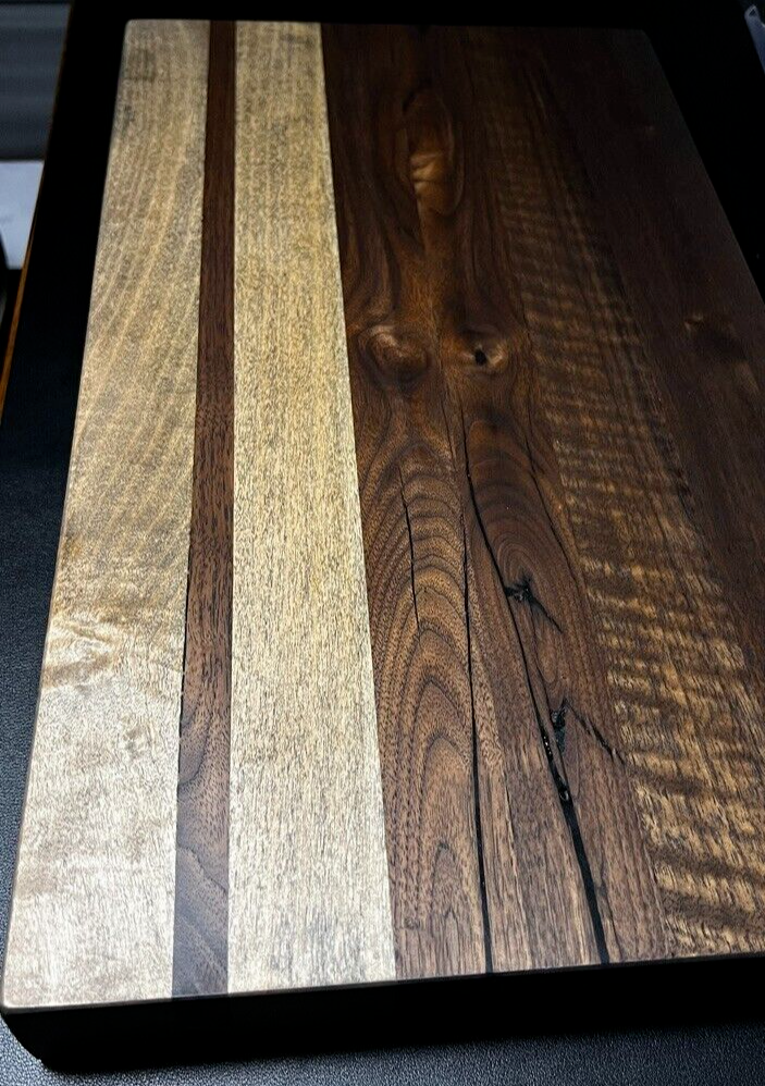 WALNUT & MAPE WOOD DECORATIVE PREMIUM QUALITY HARDWOOD THICK BOARD