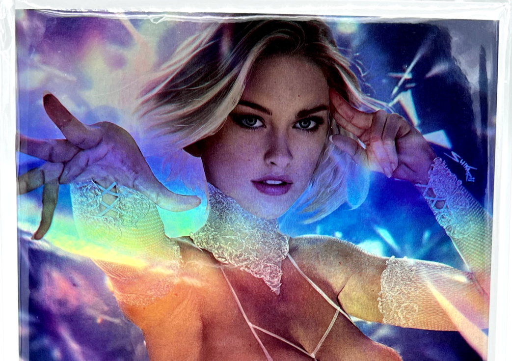 TOTALLY RAD EMMA FROST SHIKARII FOIL LIMITED EDITION 10 COPIES X-MEN ICE QUEEN