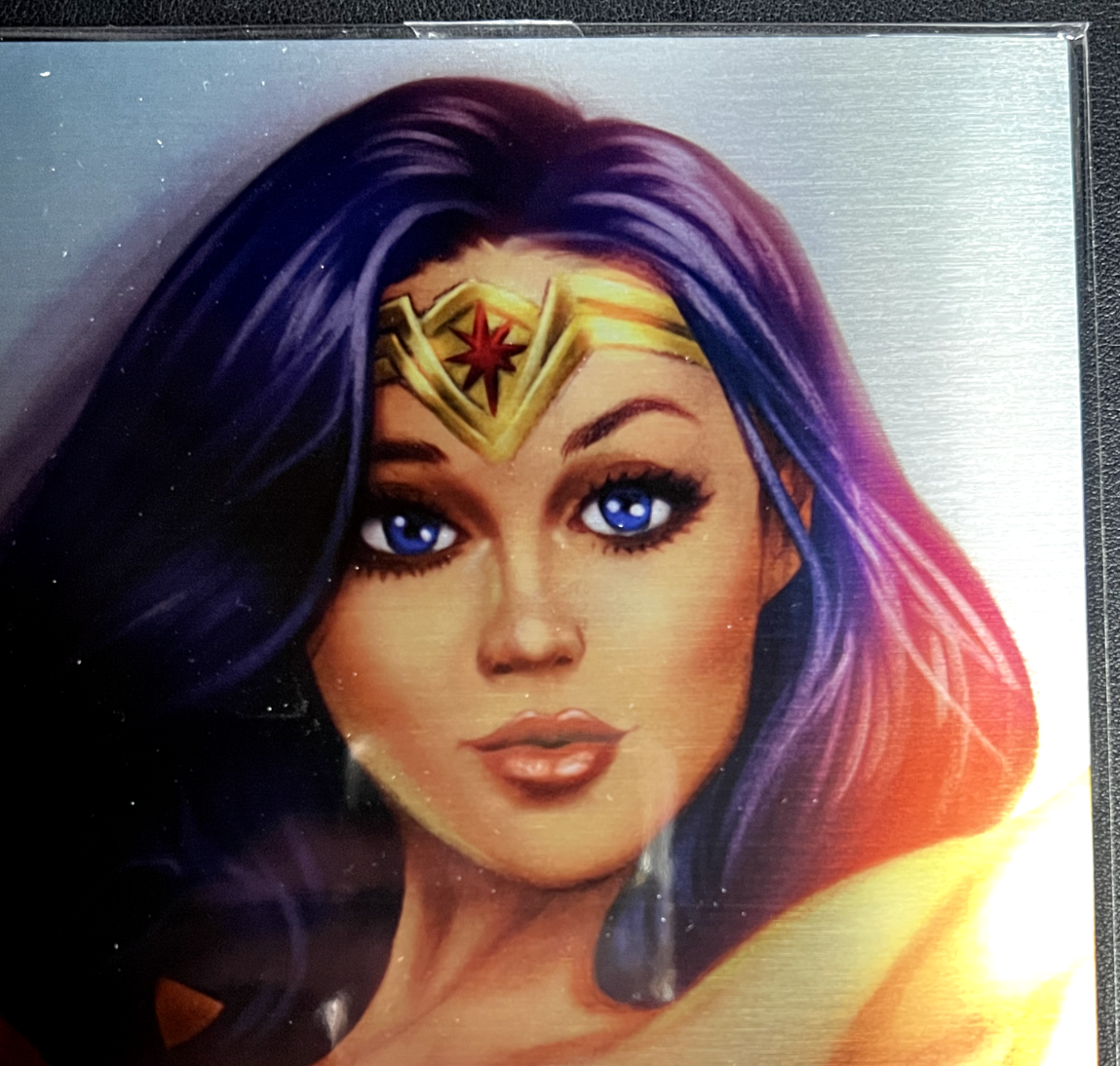 M House Wonder Woman Alfret Le METAL LIMITED EDITION ARTIST PROOF #2/10 MELINDAS