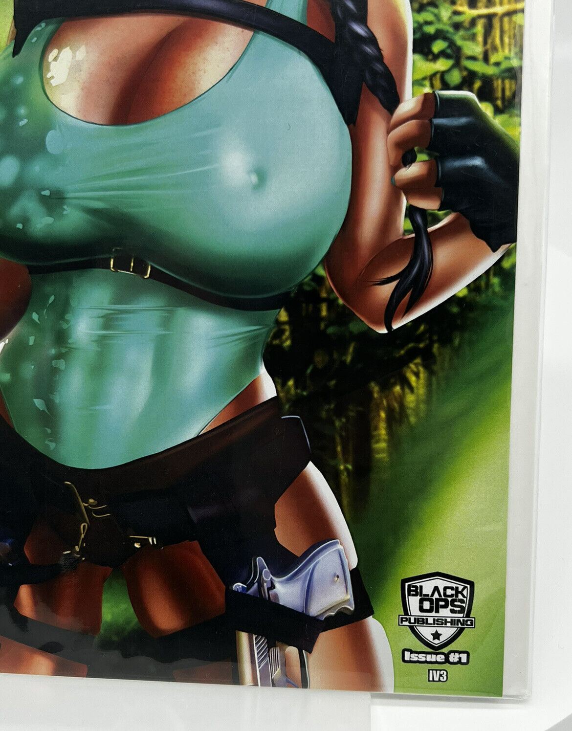 Power Hour #1 LARA CROFT Tomb Raider Fernando Rocha LIMITED ARTIST PROOF #3/5