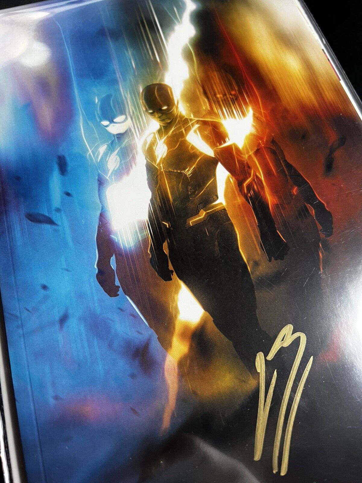 The Flash #750 Bosslogic VIRGIN SIGNED COA! LIMITED EDITION 1000 COPIES