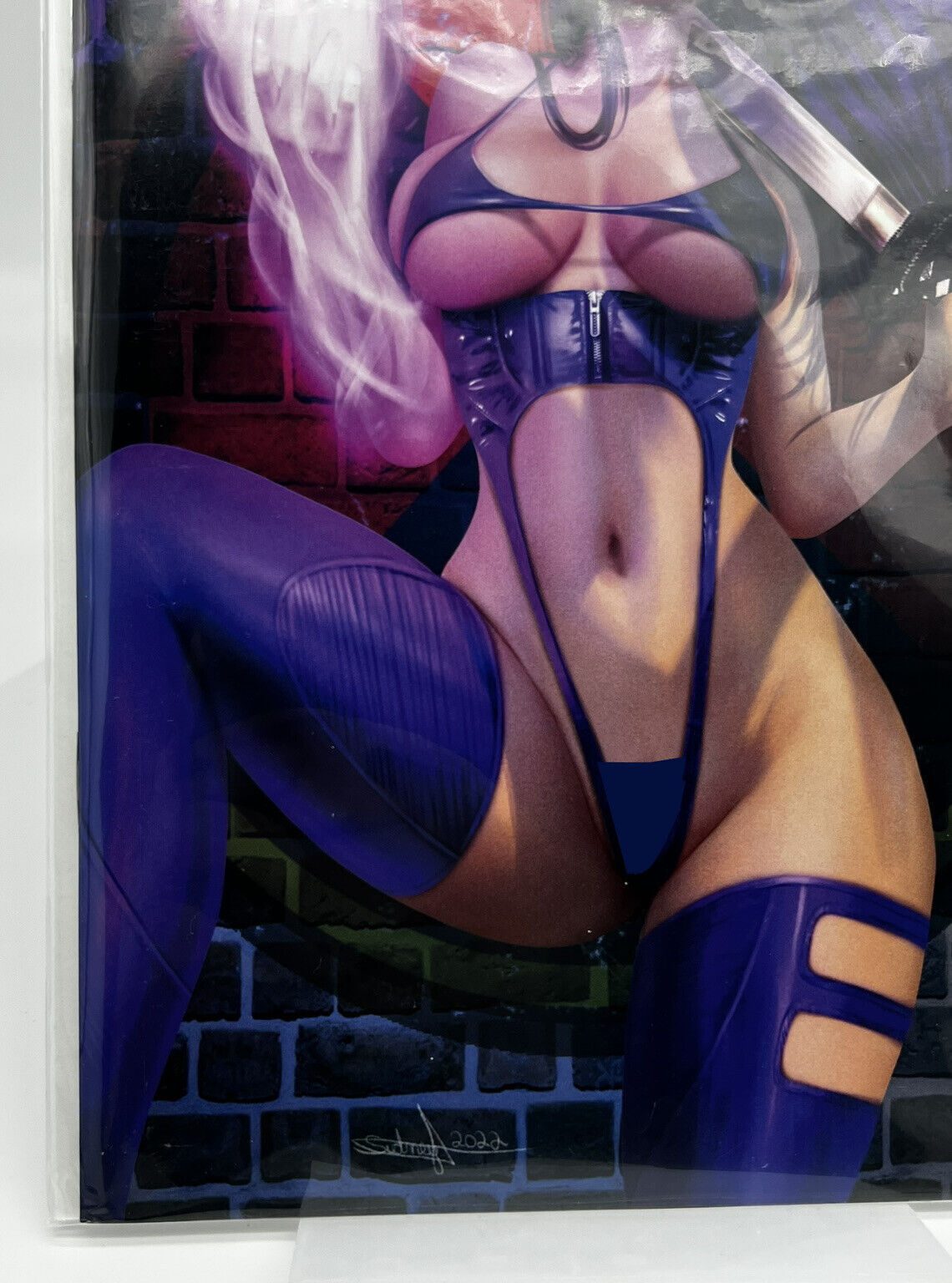 Faros Lounge Psylocke Sidney Augusto Virgin LIMITED EDITION 50 COPIES X-MEN