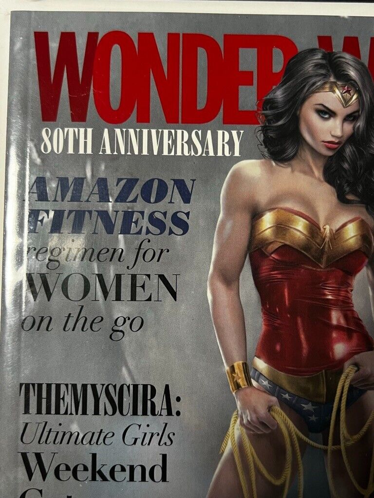 WONDER WOMAN 80th ANNIVERSARY #1 SUPER SPECTACULAR NATALI SANDERS LTD 3000 DC