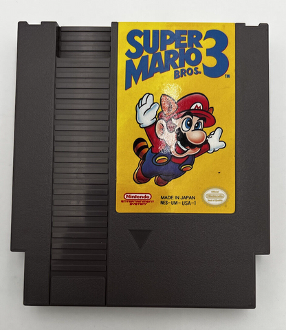 Super Mario BROS 3 OFFICIAL NINTENDO NES COMPLETE IN BOX CIB RETRO VIDEO GAME